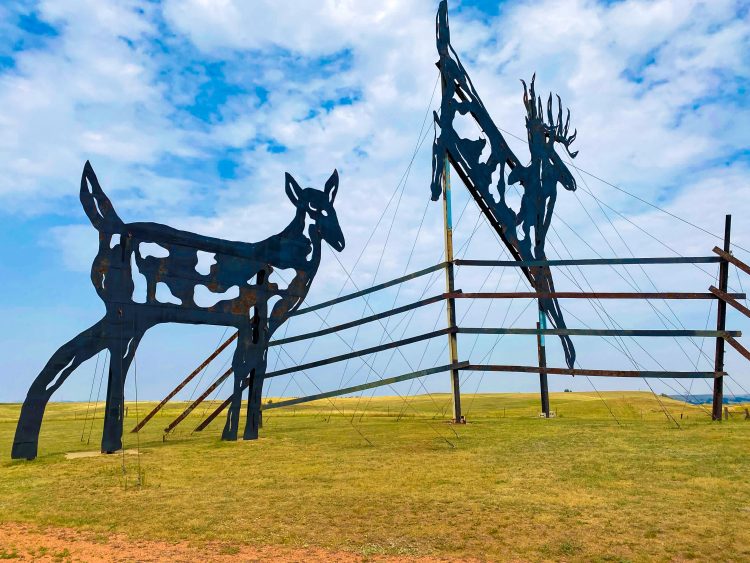 enchanted highways art North Dakota