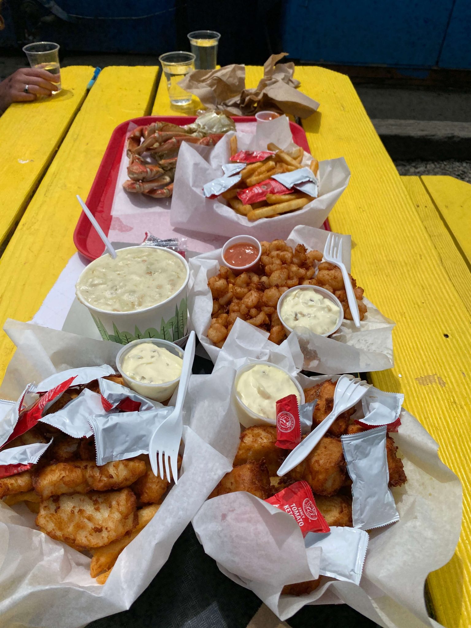 Seafood dinner oregon 