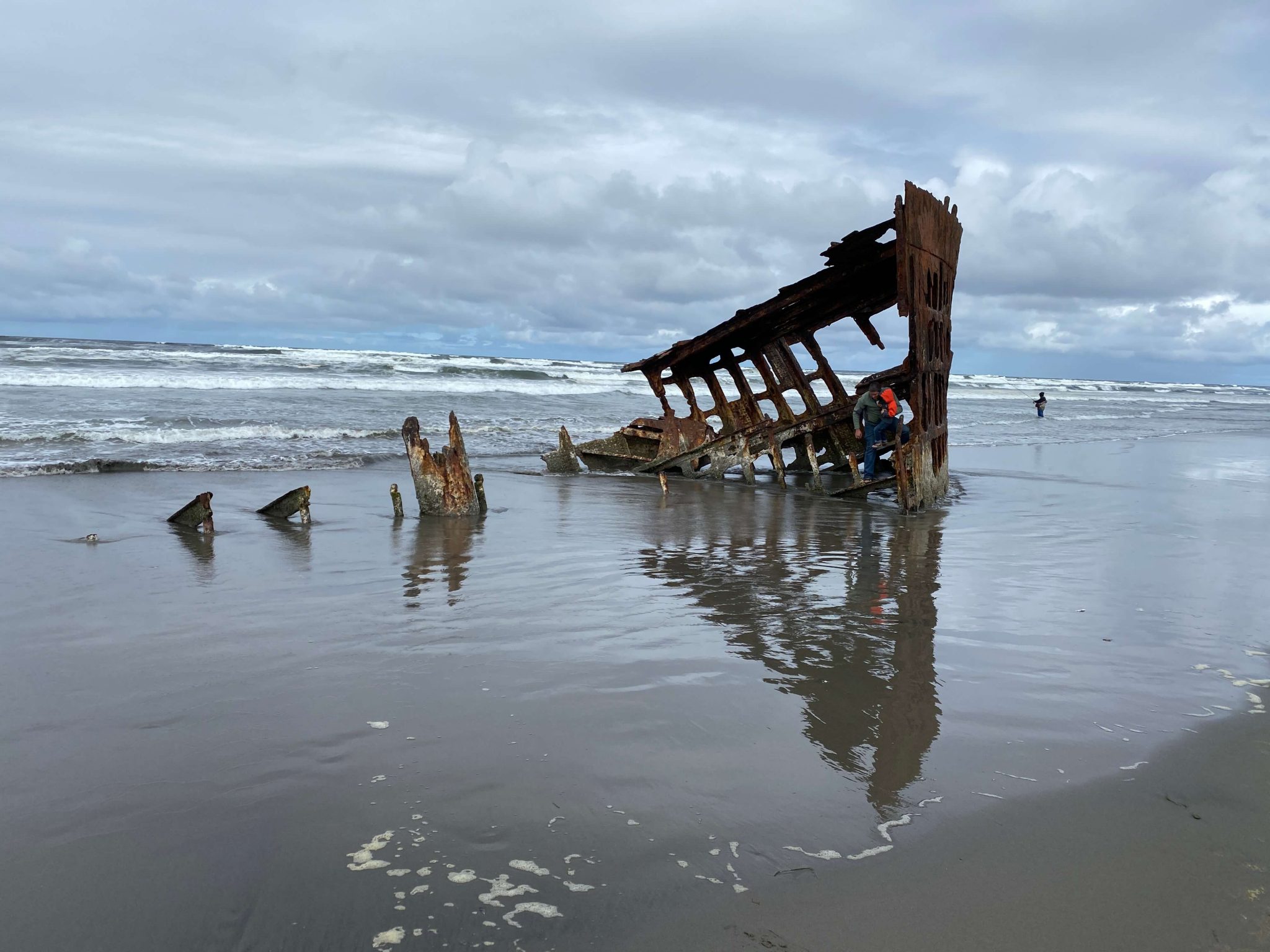 Oregon Coast Shipwreck