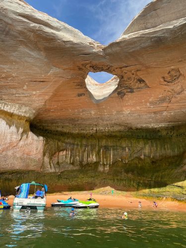 Exploring Lake powell