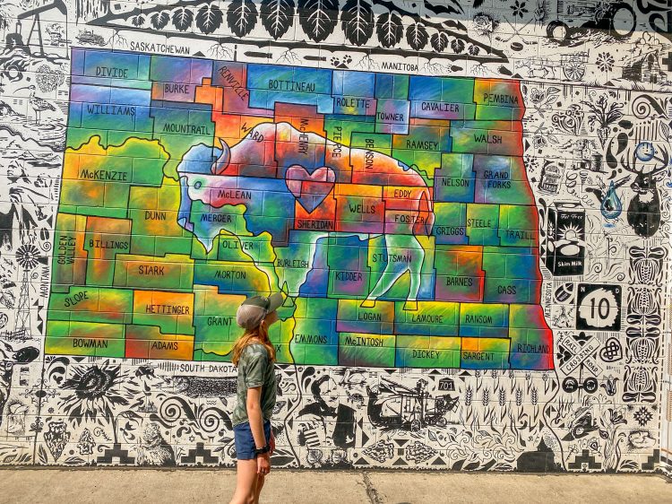 bismarck art alley