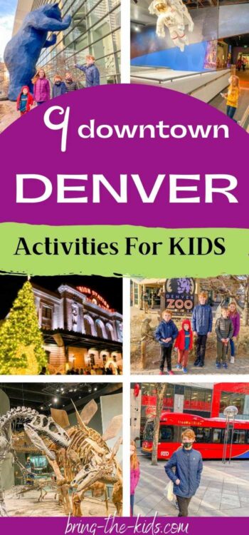 downtown denver activities with kids