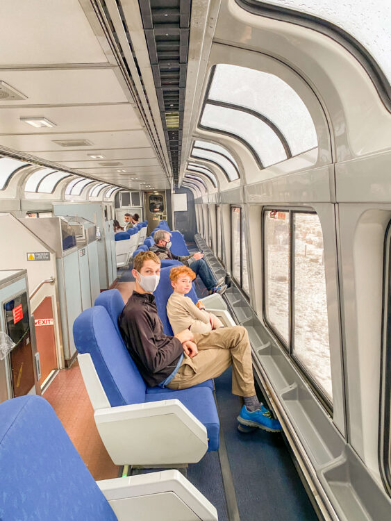 amtrak observation car california zephyr