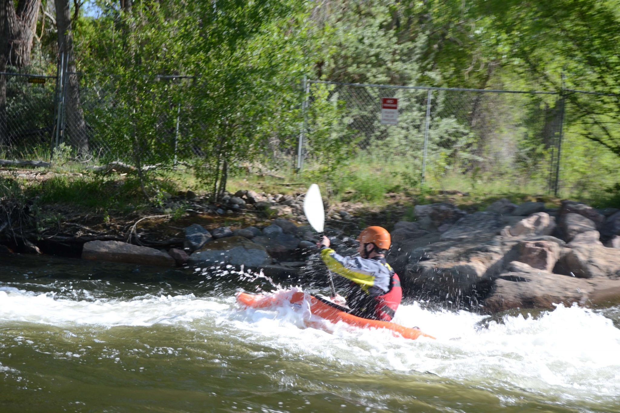 whitewater kayaking golden kids