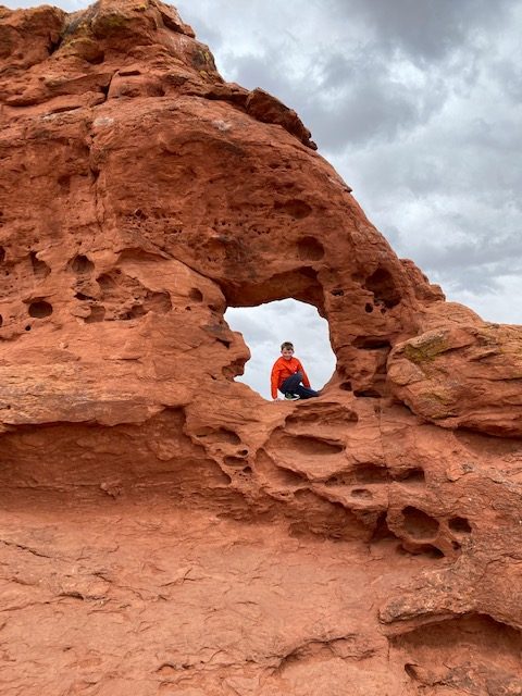 chuckwalla trail st george hike with kids