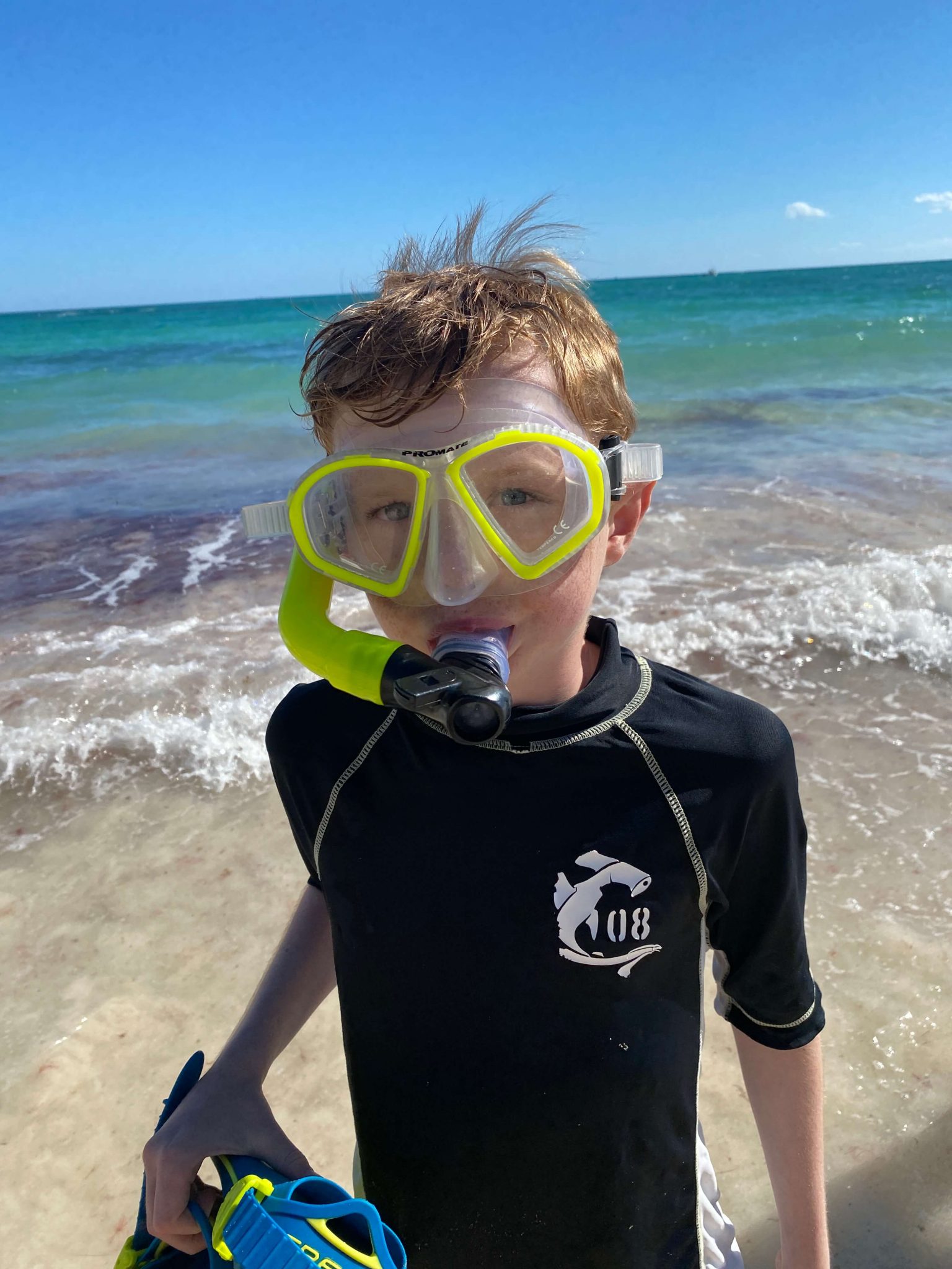 best kids snorkeling gear promate kids snorkel set