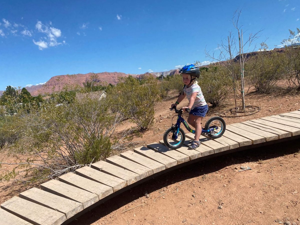 bike park with balance bike guardian