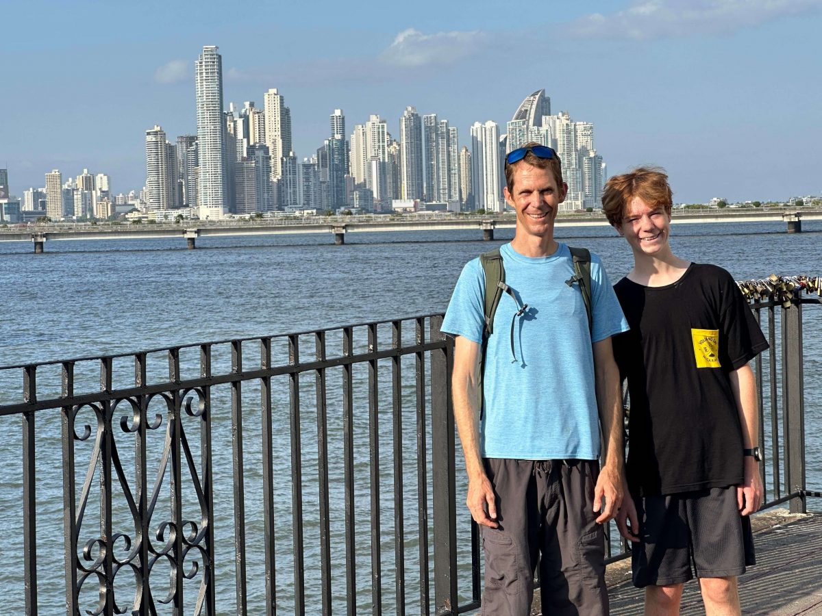 Panama city with kids