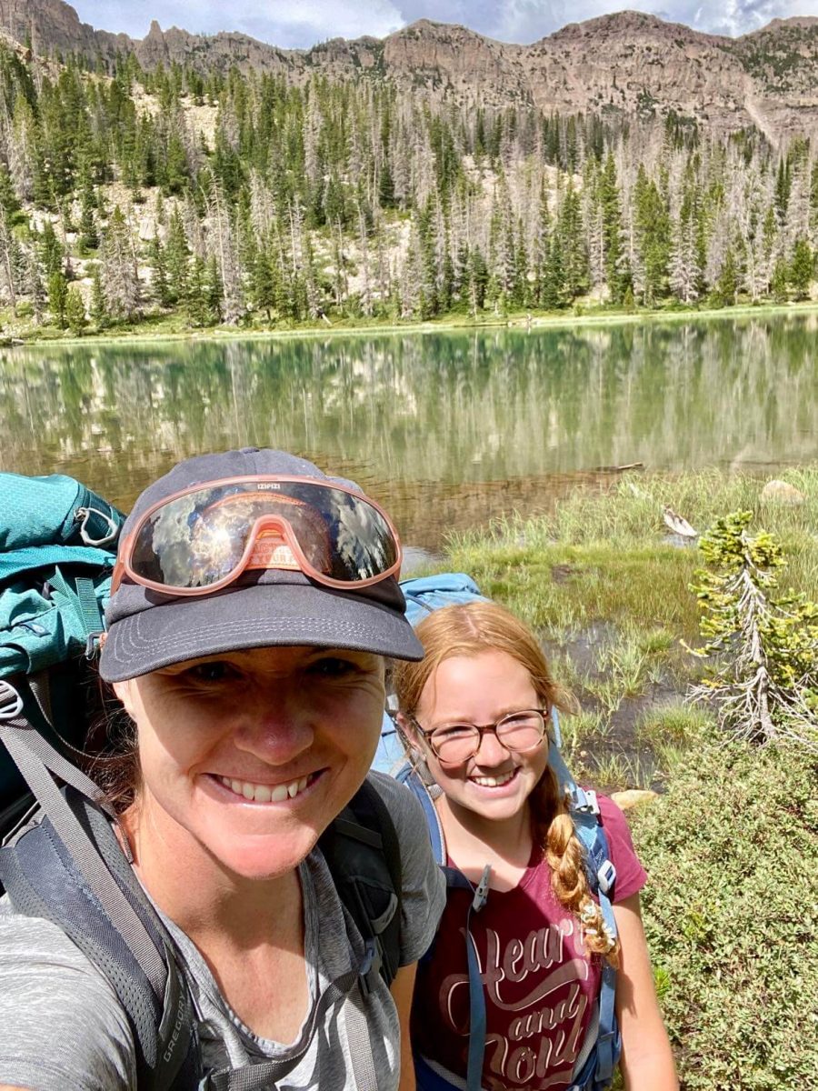 hiking uintah wilderness