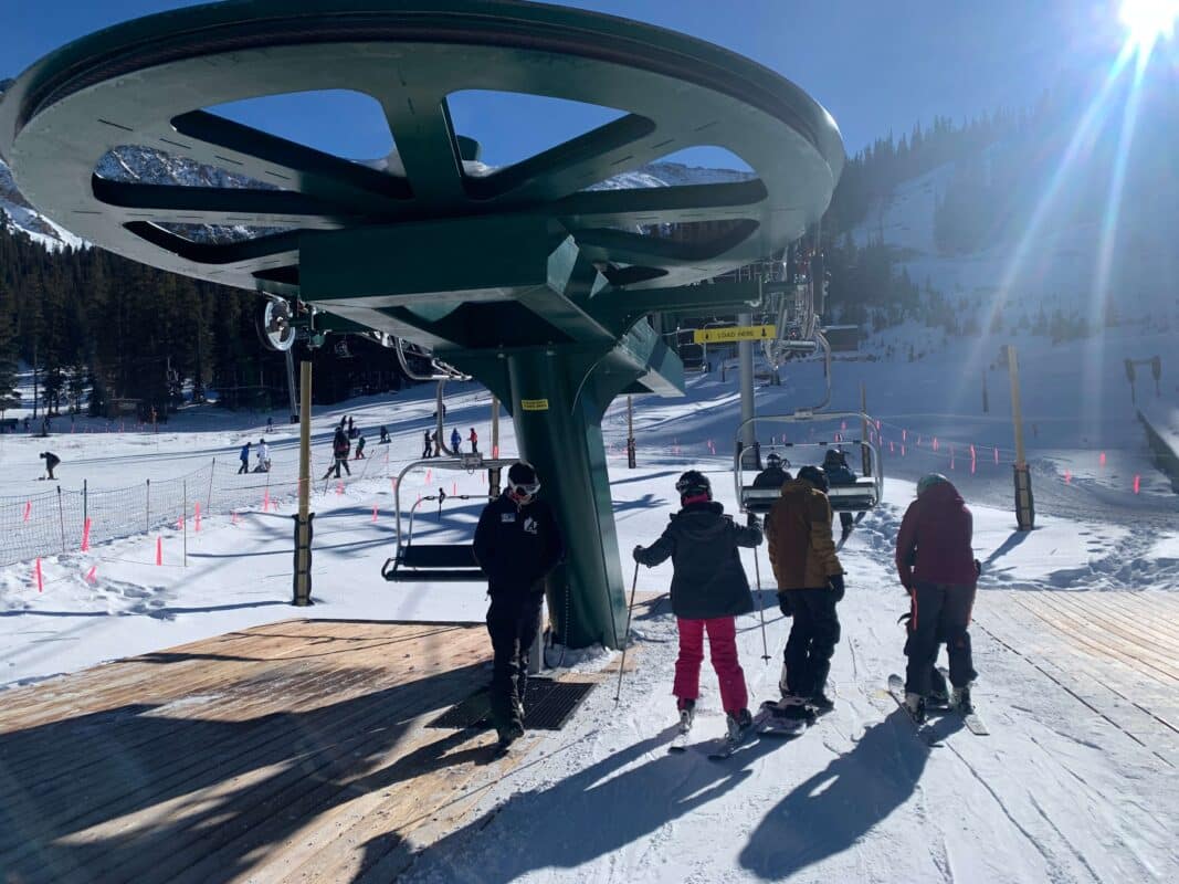 Arapahoe Basin, Skiing, Winter, Kids Skiing