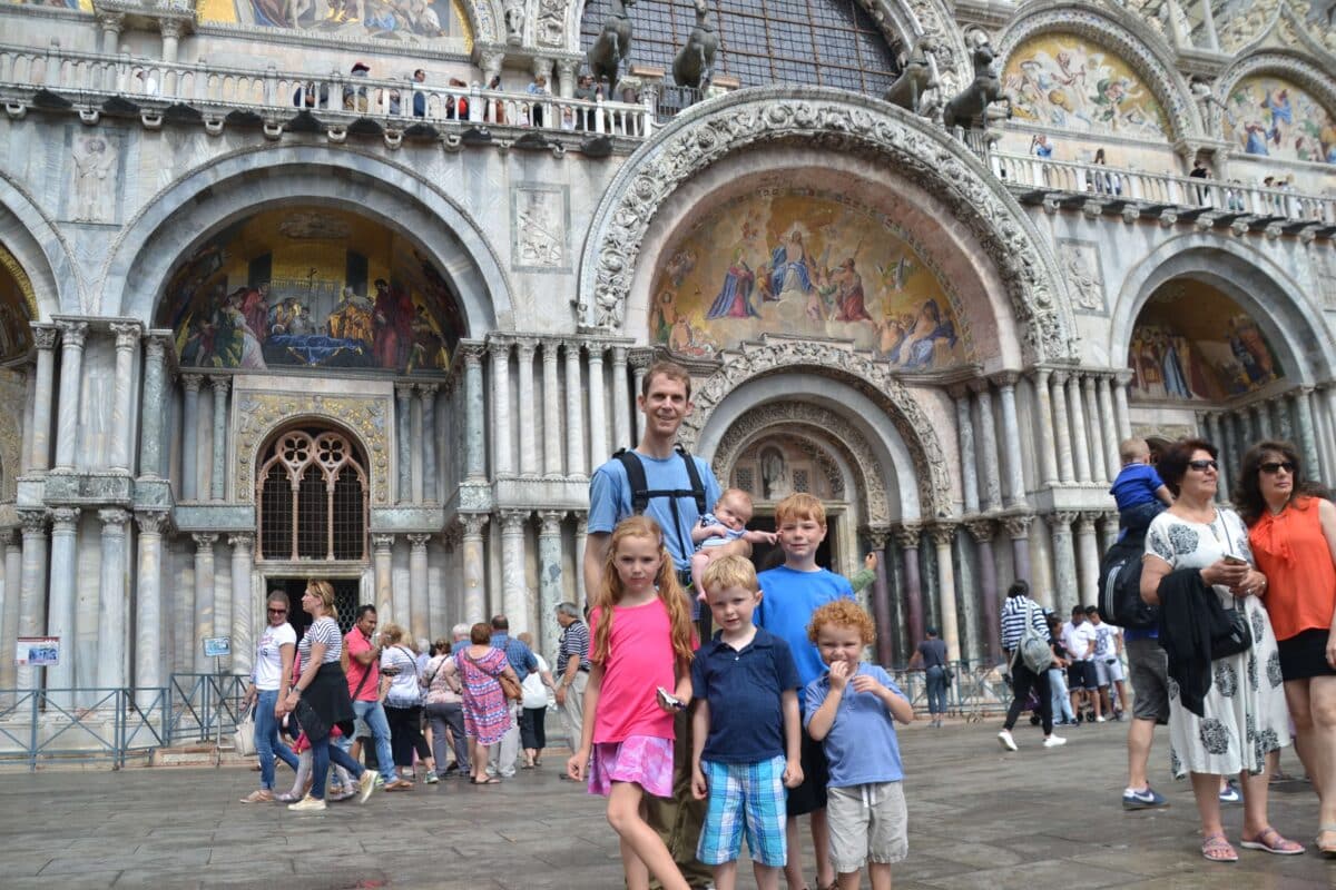 venice italy with kids