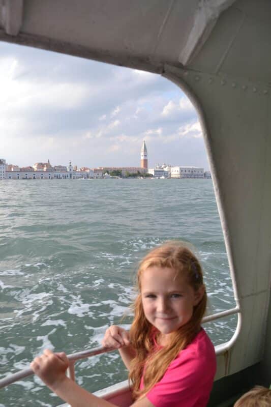 venice italy with kids