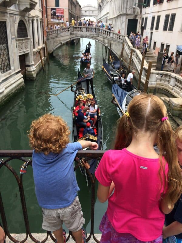 venice italy with kids