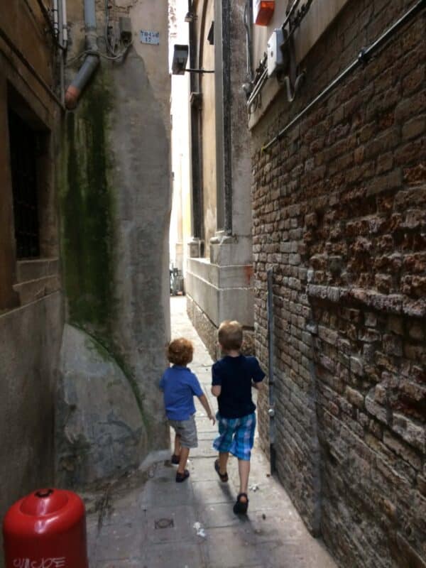 venice italy with kids