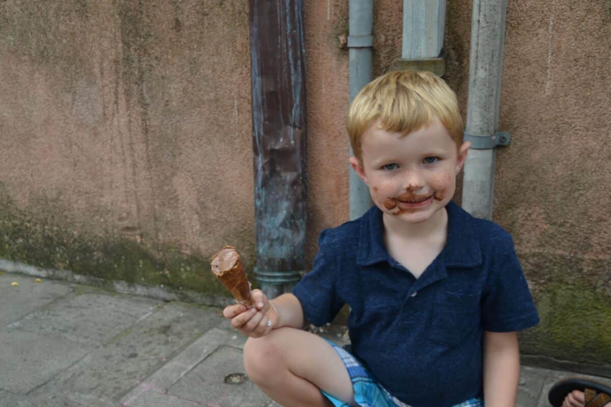 venice italy with kids