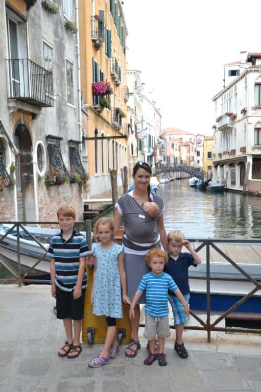 venice italy with kids