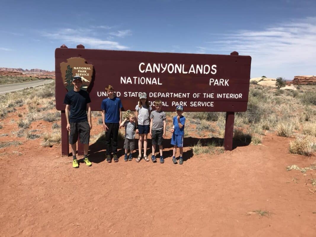Canyonlands needles district utah desert
