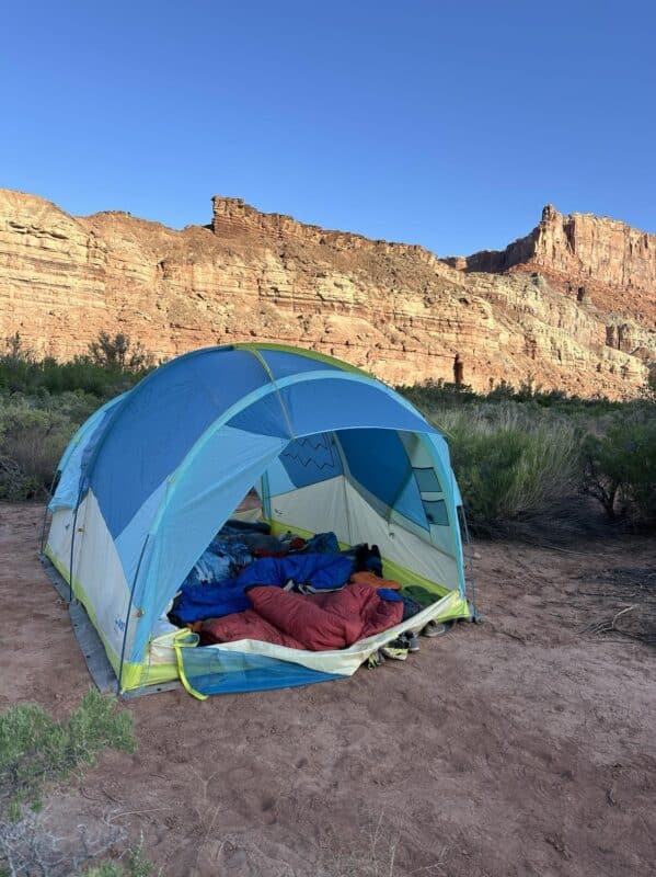 teen camping trip