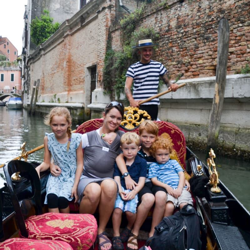 venice italy with kids