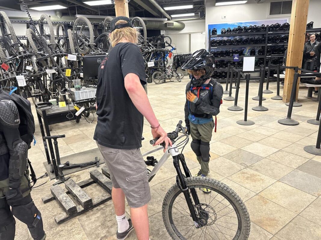 dfx kids bike lessons whistler Canada