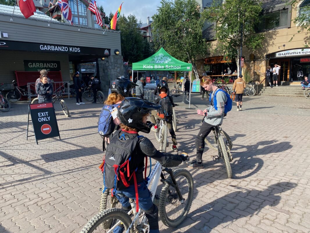 dfx kids bike lessons whistler Canada