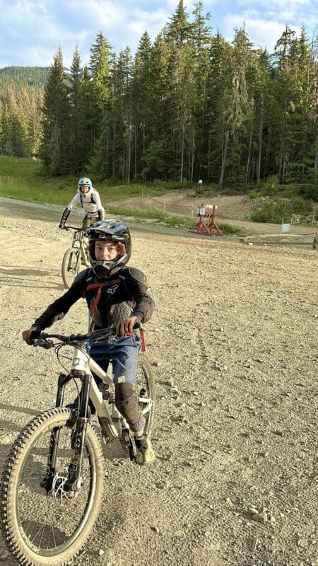 dfx kids bike lessons whistler Canada