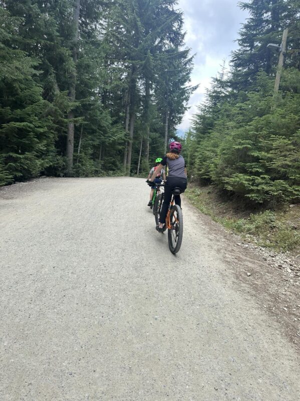 biking whistler beginner bike trails