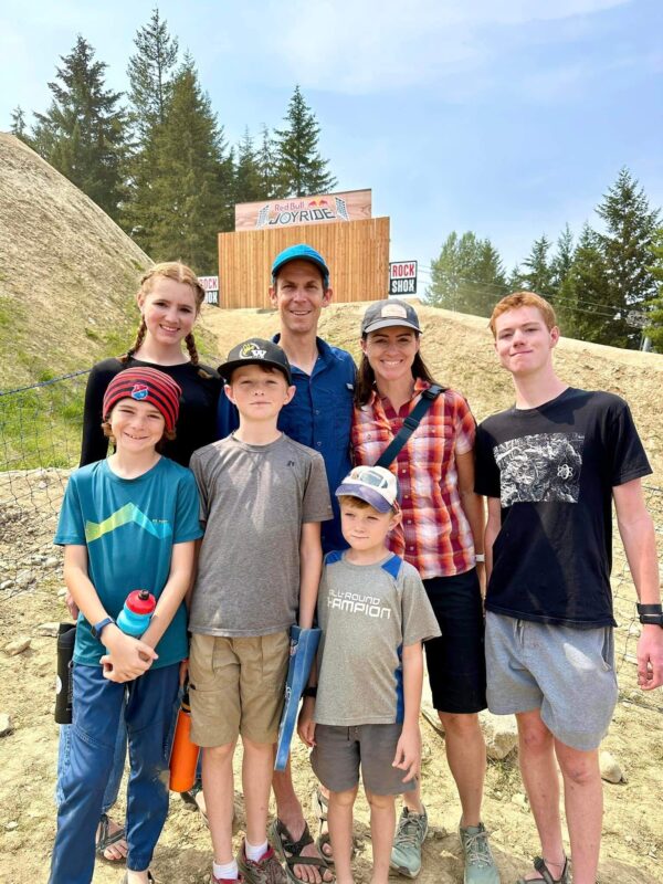 biking whistler with kids crankworx