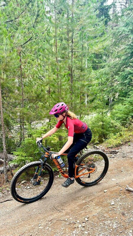 biking whistler with kids